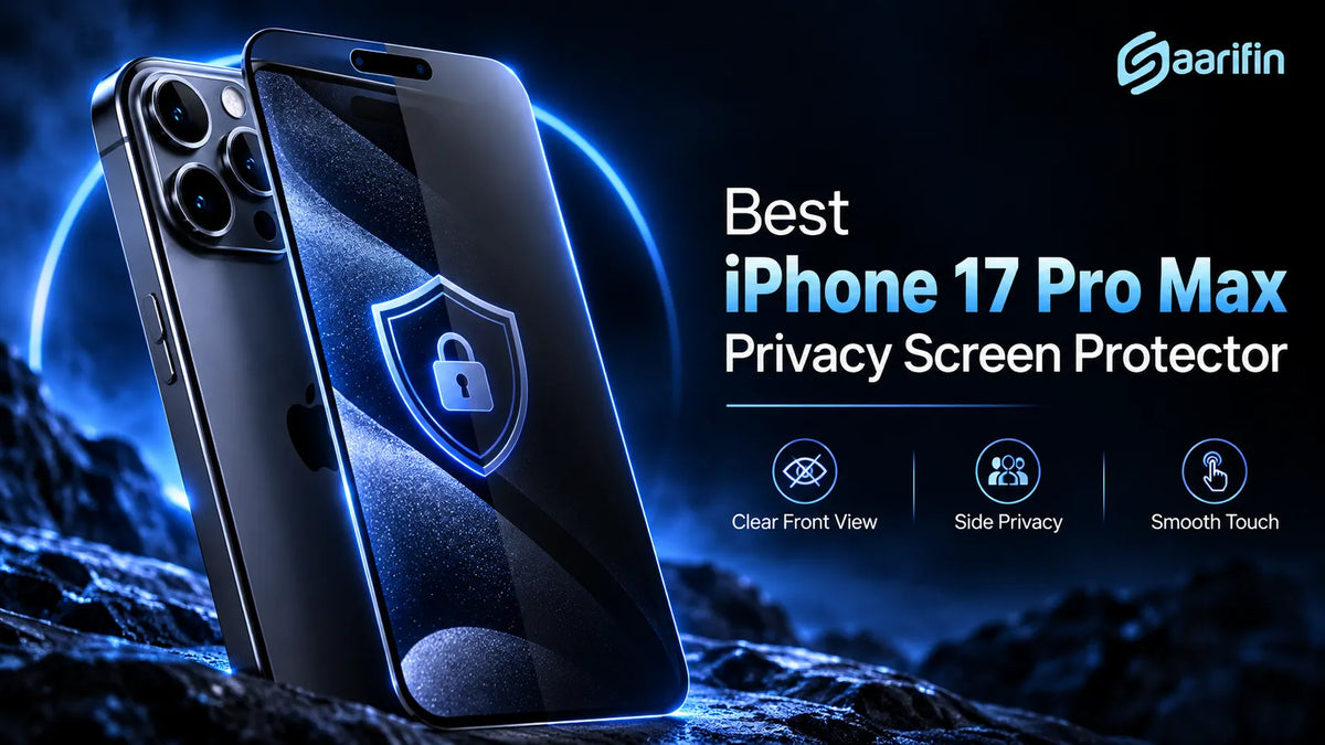 Best iPhone 17 Pro Max privacy screen protector