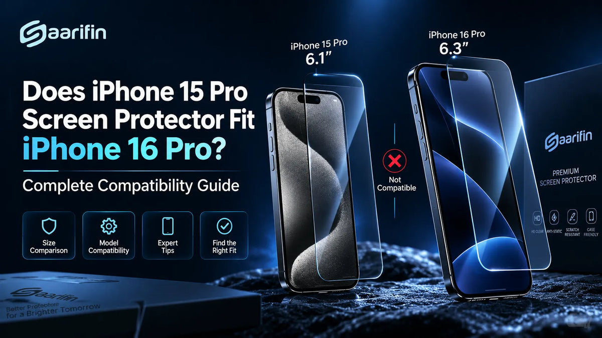 Does iPhone 15 Pro Screen Protector Fit iPhone 16 Pro? Complete Compatibility Guide